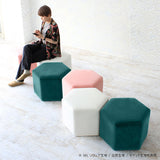 ロースツール 六角形 | Lock stool 60L 合皮生地