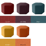 ロースツール 六角形 | Lock stool 60L リゾート生地