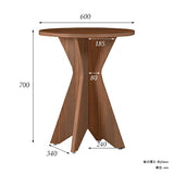 カフェテーブル サイドテーブル 円形 木目 | BAL table CL606070