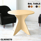 ダイニングテーブル カフェテーブル 円形 木目 | BAL table CL909070