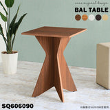 カウンターテーブル バーテーブル 四角 木目 | BAL table SQ606090