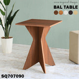 カウンターテーブル バーテーブル 四角 木目 | BAL table SQ707090