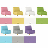 キッズソファ ベンチ 抗菌生地 | Candy 400 アームレス マジック生地