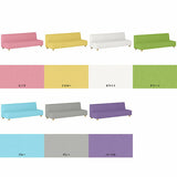 キッズソファ ベンチ 抗菌生地 | Candy 1600 アームレス マジック生地