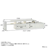テレビ台 | T-003/1500 whitewood