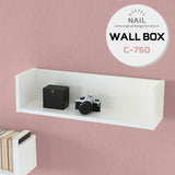 ウォールシェルフ コの字 | wallbox7 C-750 nail