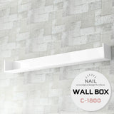 ウォールシェルフ コの字 | wallbox7 C-1800 nail