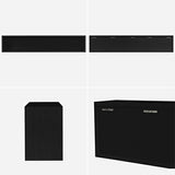 ウォールシェルフ 長方形 | wallbox7 B-1500 black