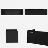 ウォールシェルフ コの字 | wallbox7 C-750 black