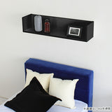 ウォールシェルフ コの字 | wallbox7 C-1200 black