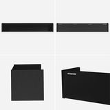 ウォールシェルフ コの字 | wallbox7 C-1200 black