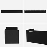 ウォールシェルフ コの字 | wallbox7 C-1500 black