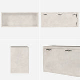 ウォールシェルフ 長方形 | wallbox7 B-750 marble