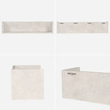 ウォールシェルフ コの字 | wallbox7 C-900 marble