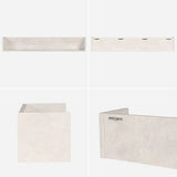 ウォールシェルフ コの字 | wallbox7 C-1200 marble