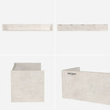 ウォールシェルフ コの字 | wallbox7 C-1500 marble