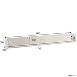 ウォールシェルフ コの字 | wallbox7 C-1800 marble