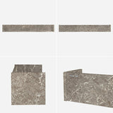 ウォールシェルフ コの字 | wallbox7 C-1500 graystone