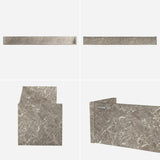 ウォールシェルフ コの字 | wallbox7 C-1800 graystone