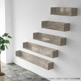 ウォールシェルフ コの字 | wallbox7 C-1800 graystone