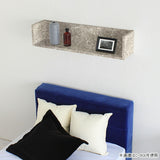 ウォールシェルフ コの字 | wallbox7 C-1800 graystone