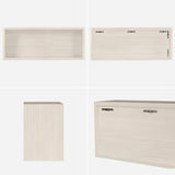 ウォールシェルフ 長方形 | wallbox7 B-750 whitewood