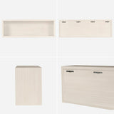 ウォールシェルフ 長方形 | wallbox7 B-900 whitewood