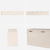 ウォールシェルフ 長方形 | wallbox7 B-1800 whitewood