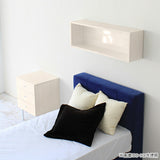 ウォールシェルフ 長方形 | wallbox7 B-1800 whitewood