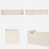 ウォールシェルフ コの字 | wallbox7 C-900 whitewood