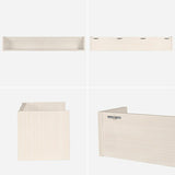 ウォールシェルフ コの字 | wallbox7 C-1200 whitewood