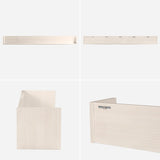 ウォールシェルフ コの字 | wallbox7 C-1800 whitewood