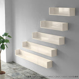 ウォールシェルフ コの字 | wallbox7 C-1800 whitewood