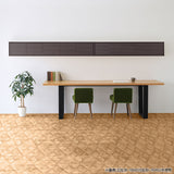 ウォールシェルフ 扉付き | WallBox7-DX B-1500 木目