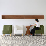 ウォールシェルフ 長方形 | WallBox7 B-1800 木目