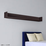 ウォールシェルフ コの字 | WallBox7 C-1800 木目