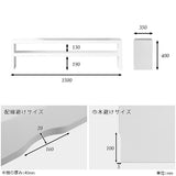 テレビ台 ローボード テレビラック | Zero-XT 15035L nail