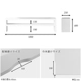 テレビ台 ローボード テレビラック | Zero-XT 18025L nail
