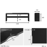 テレビ台 ローボード テレビラック | Zero-XT 12035L black