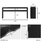 テレビ台 ローボード テレビラック | Zero-XT 15035H black