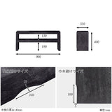 テレビ台 ローボード 黒 | Zero-XT 9035L BP