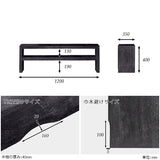 テレビ台 ローボード テレビラック | Zero-XT 12035L BP