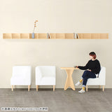 ウォールシェルフ コの字 | WallBox7-PT C-900 木目