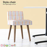 椅子 □ | Styleチェア 1P/脚DBR パターン生地