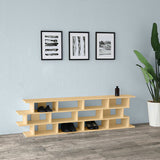 木目 棚 ディスプレイ | CELL 180/D27 木目