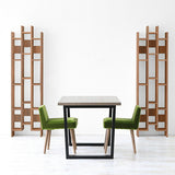 ラック 本棚 収納 | CELL 180/D24 木目