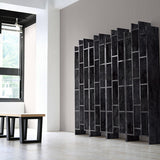 収納 飾り棚 縦長 | CELL 180/D30 BlackPearl