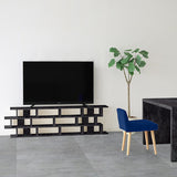 収納 飾り棚 縦長 | CELL 180/D30 BlackPearl