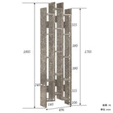 国産 棚 飾り棚 | CELL 180/D24 graystone
