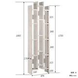 壁 縦長 収納 | CELL 180/D27 marble